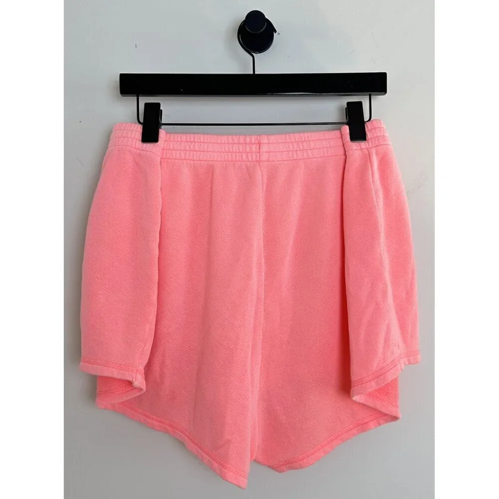 SKIMS Modal French Terry Loose Short in Coral Size X-Large